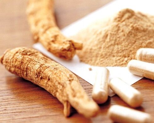 Tinctură de rădăcină de ginseng pentru a crește potența